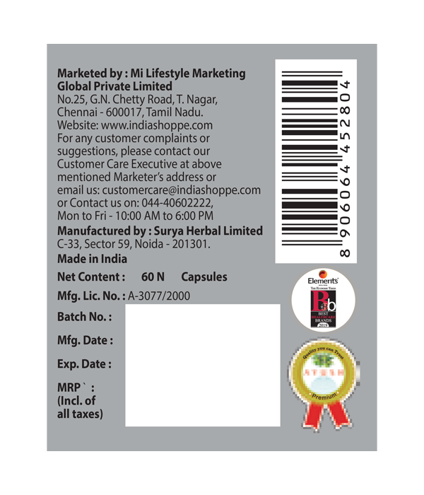 Elements Wellness Fe'aling Capsules (60 Capsules) - Image 3