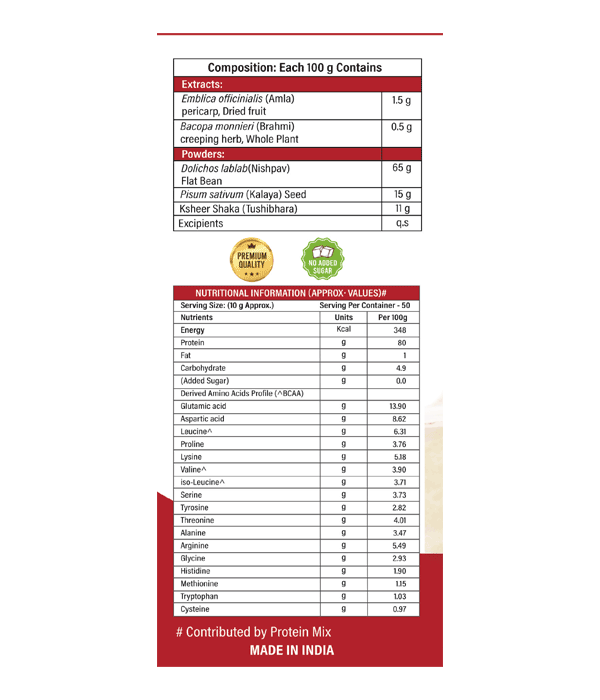 Elements Wellness Protein Powder (500g) - Image 2