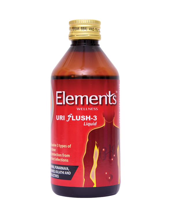 Elements Wellness Uri Flush-3 Liquid (200ml) - Image 2